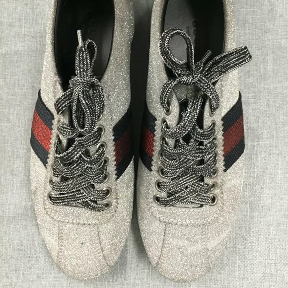 GUCCI 419544 ACE GLITTER size 36 - Picture 2 of 8